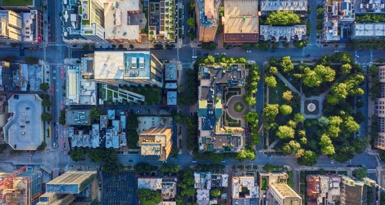 creating a healthy home environment birdseye view