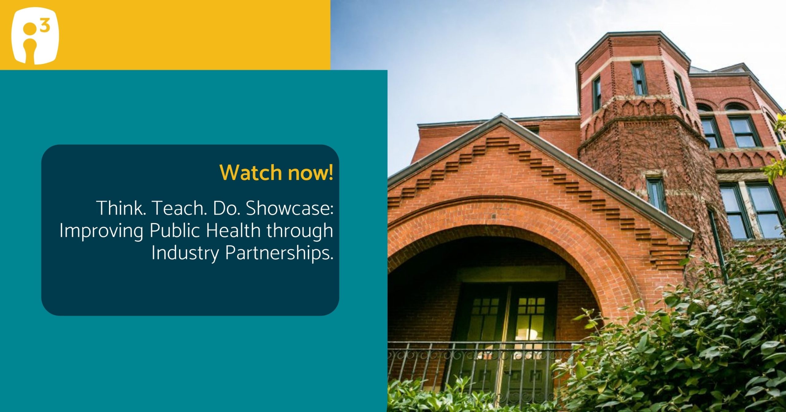 Think. Teach. Do. Showcase: Improving public health through industry partnerships